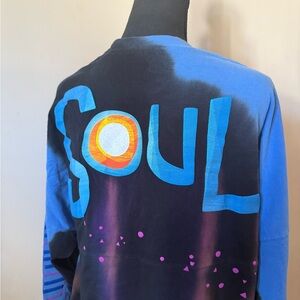 Disney Blue and Black 'SOUL' Long Sleeve Shirt